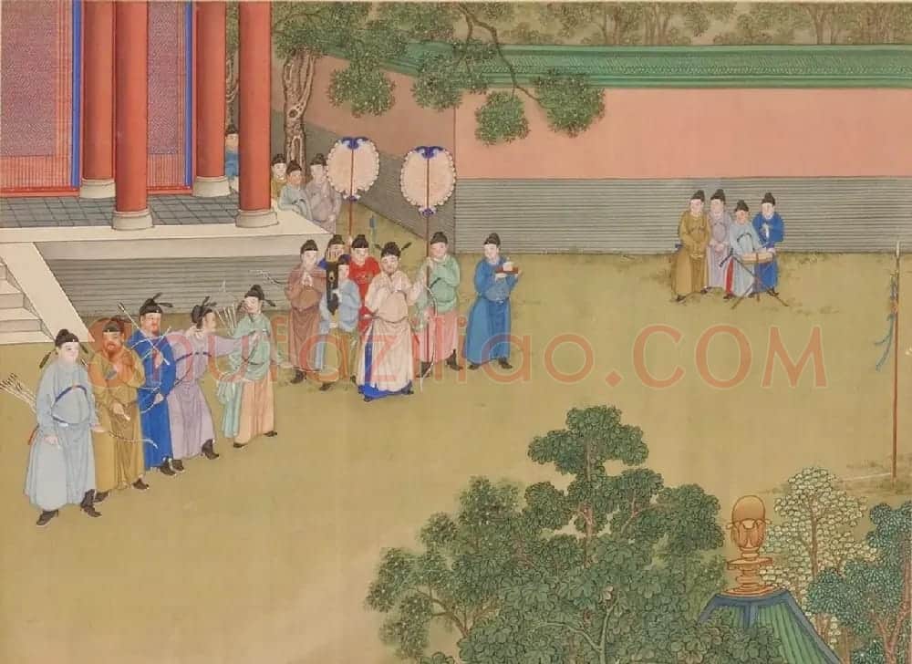 张若霭书法冷枚养正图合册 | 传世书法作品赏析