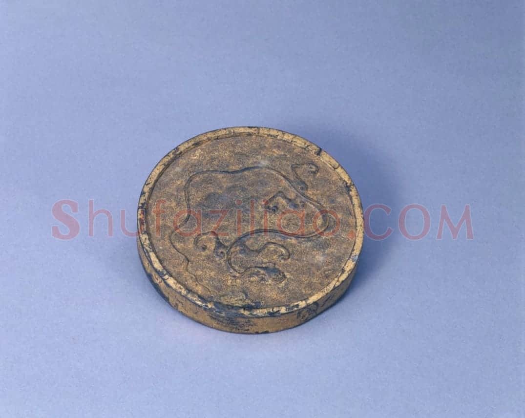 罗小华一池春绿墨 | 故宫文房用品藏品