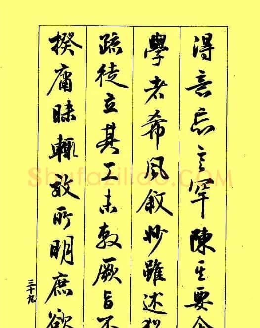 梁鼎光行书欣赏《孙过庭书谱》 | 软笔行书字帖