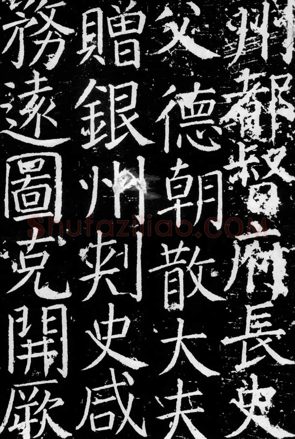 颜真卿楷书《臧怀恪碑》拓本 | 名家书法作品精选