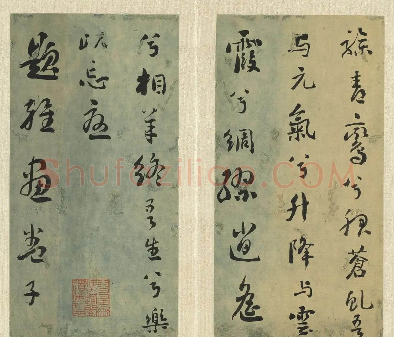 刘墉80岁行书册《渔父歌等四则》 | 软笔书法作品