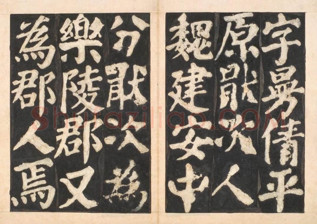 宋拓唐东方画赞碑 | 故宫铭刻类藏品