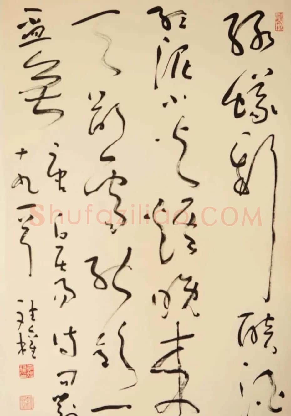 李斌权书法草书作品欣赏 | 书法作品赏析