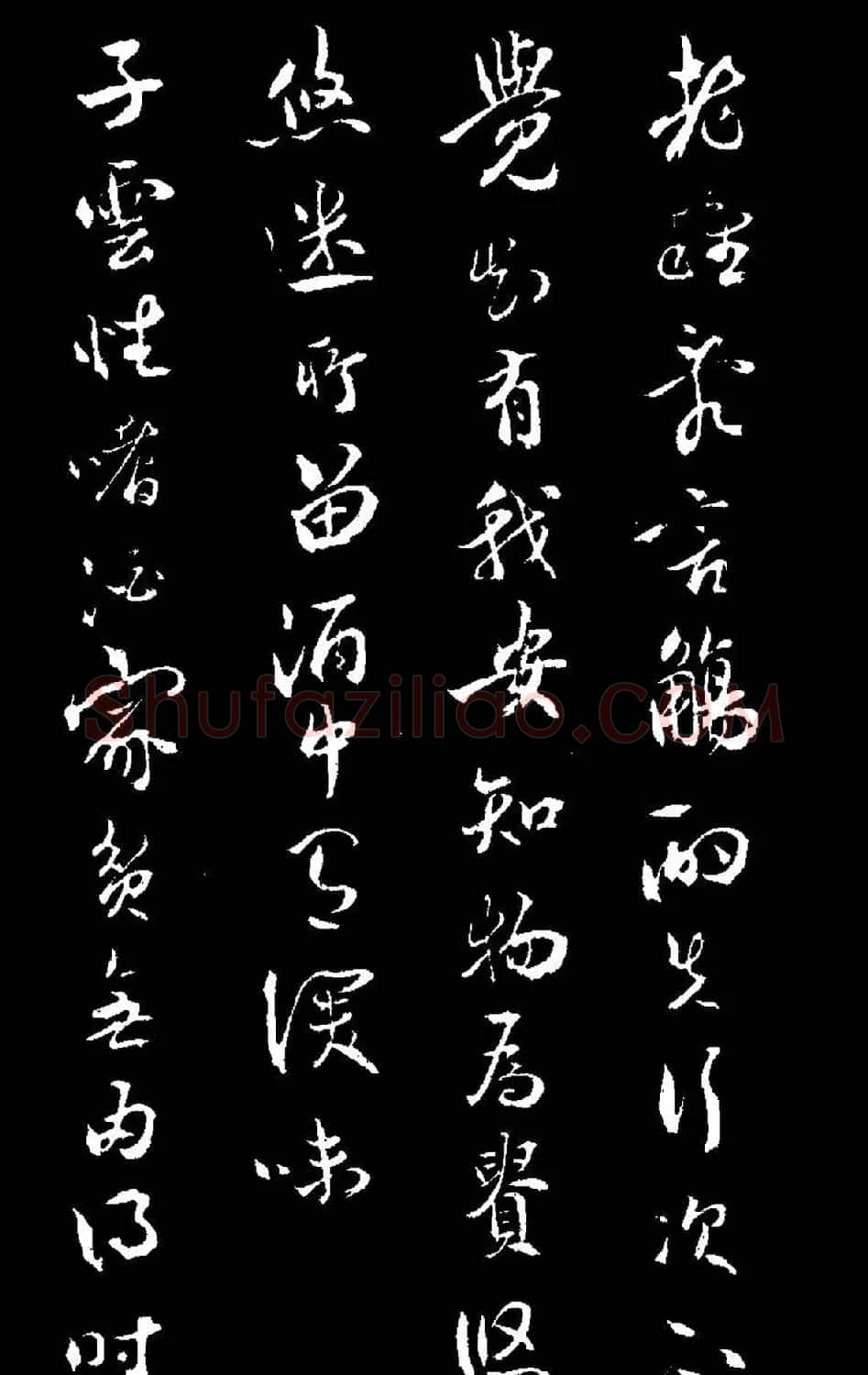 祝允明行草书法《靖节先生饮酒诗》 | 毛笔草书字帖