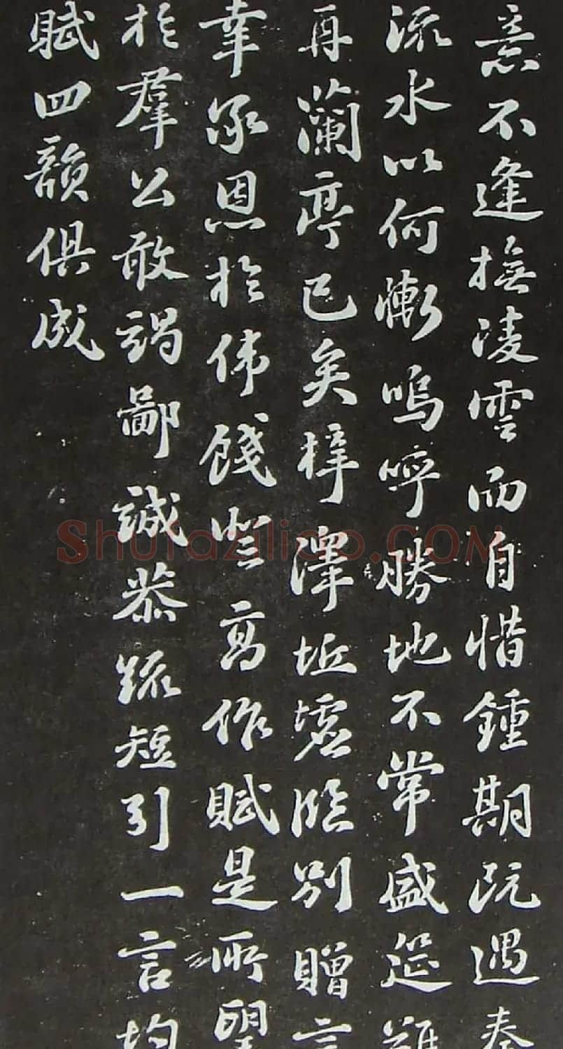 苏轼书法欣赏《滕王阁序》 | 软笔书法作品