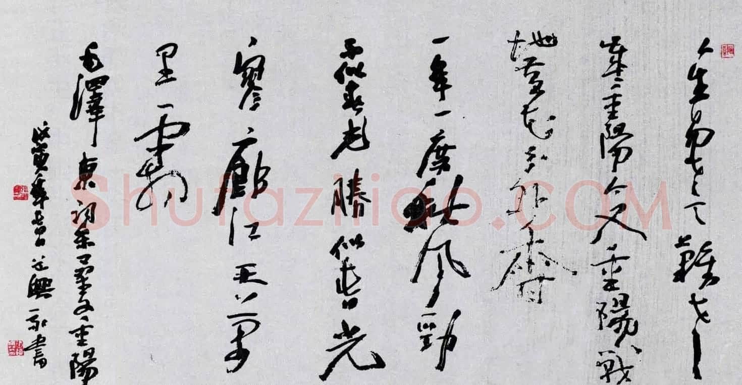 百位书法家书写毛泽东诗词作品横幅 | 书法名家作品鉴赏