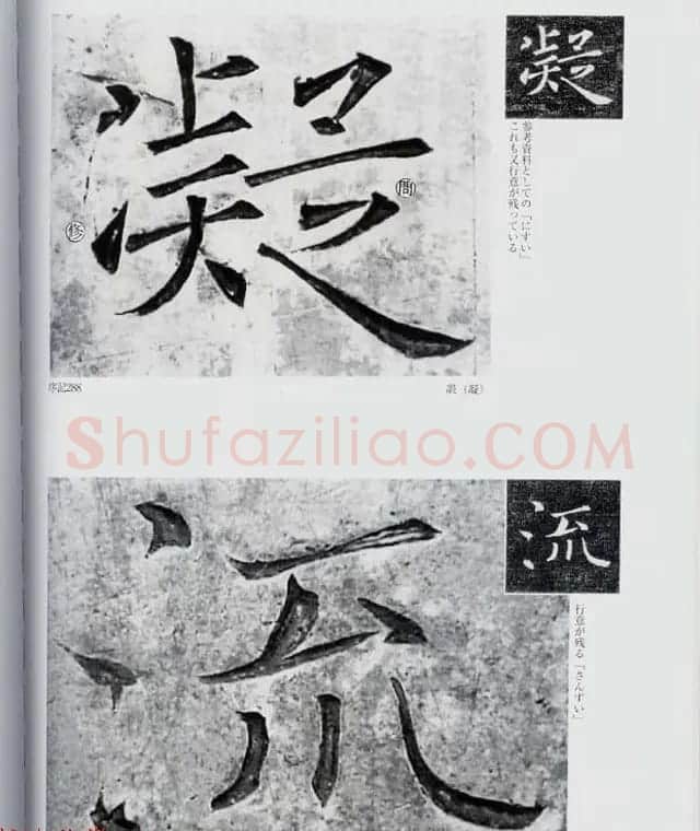 荒金大琳编著《褚遂良雁塔圣教序扩大观察记录》 | 毛笔楷书字帖