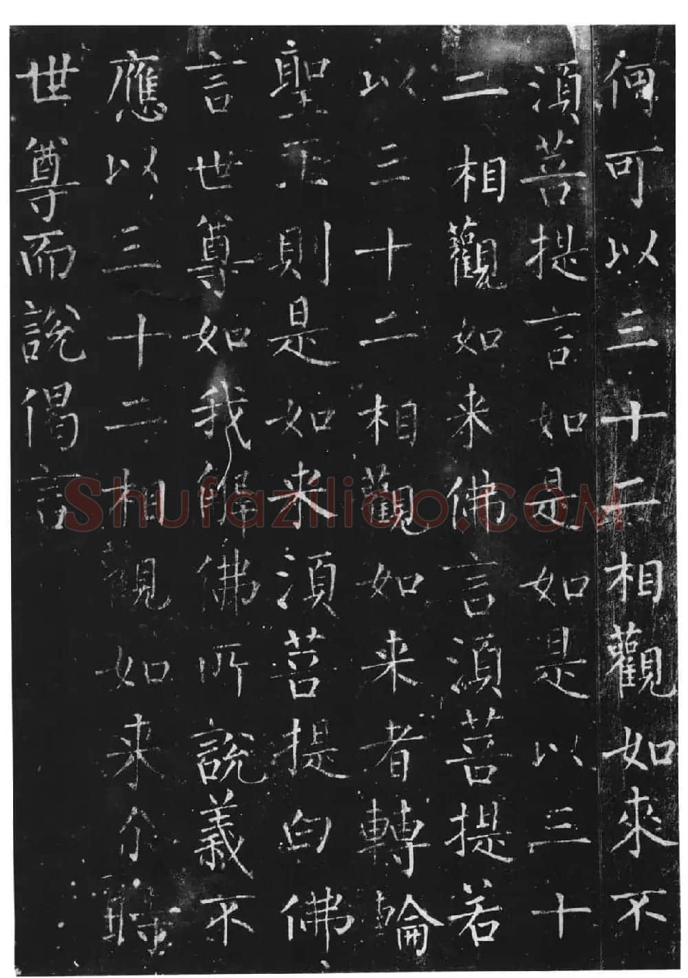 柳体楷书字帖《柳公权金刚经》 | 软笔楷书字帖