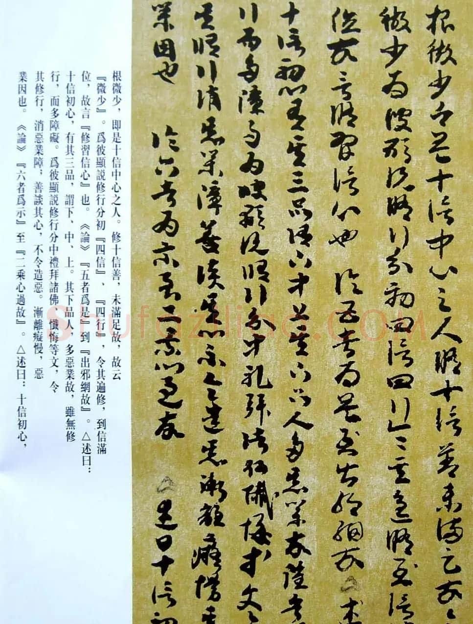 敦煌写经章草大乘起信论略述残卷 | 敦煌写经鉴赏