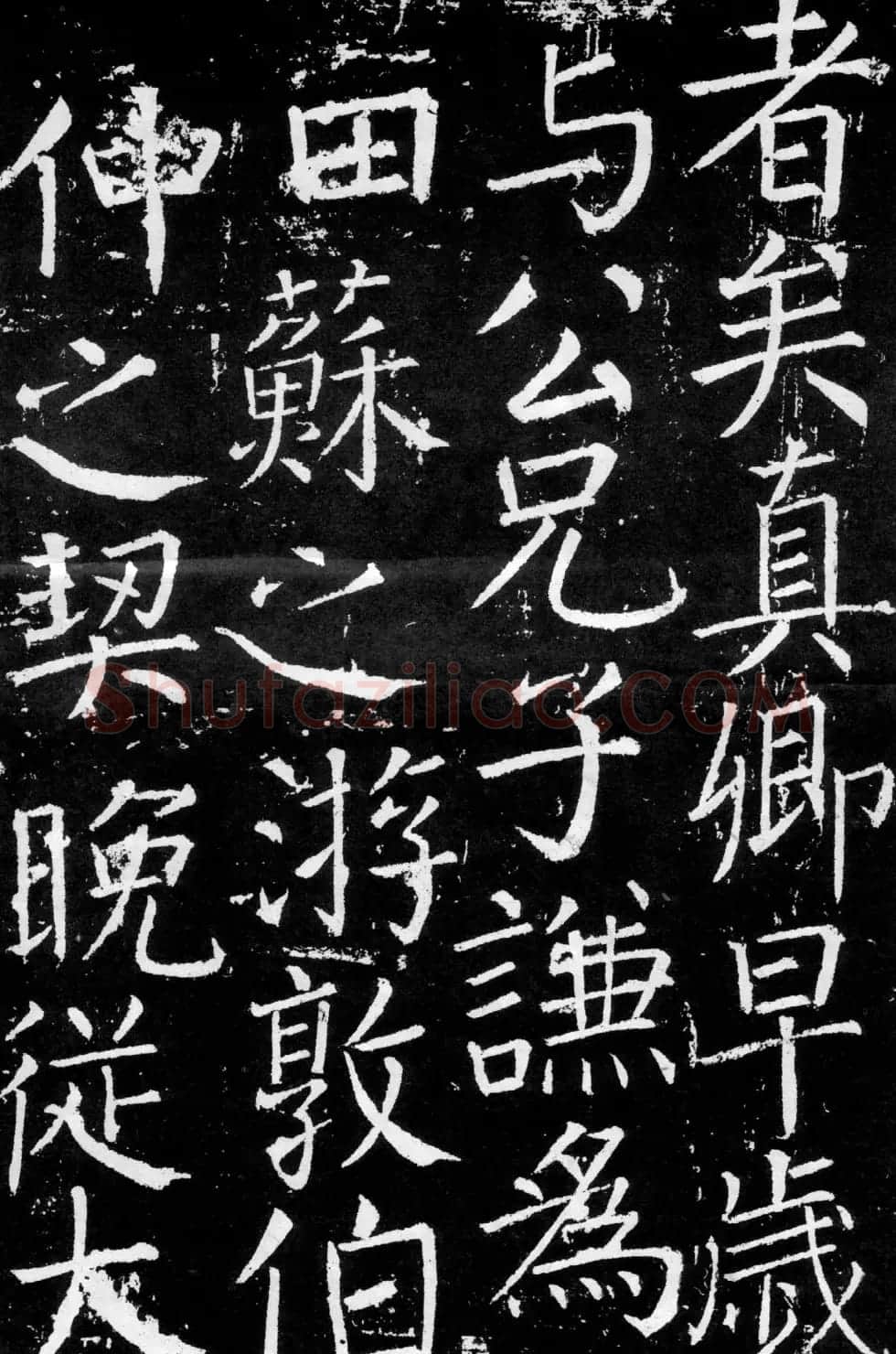 颜真卿楷书《臧怀恪碑》拓本 | 名家书法作品精选