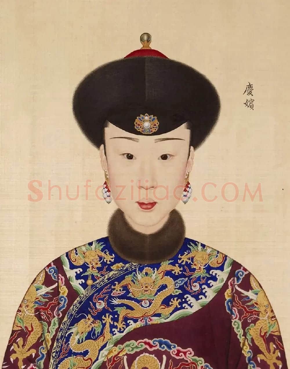 传世名画:郎世宁《乾隆帝后妃嫔图卷》 | 传世书法作品赏析