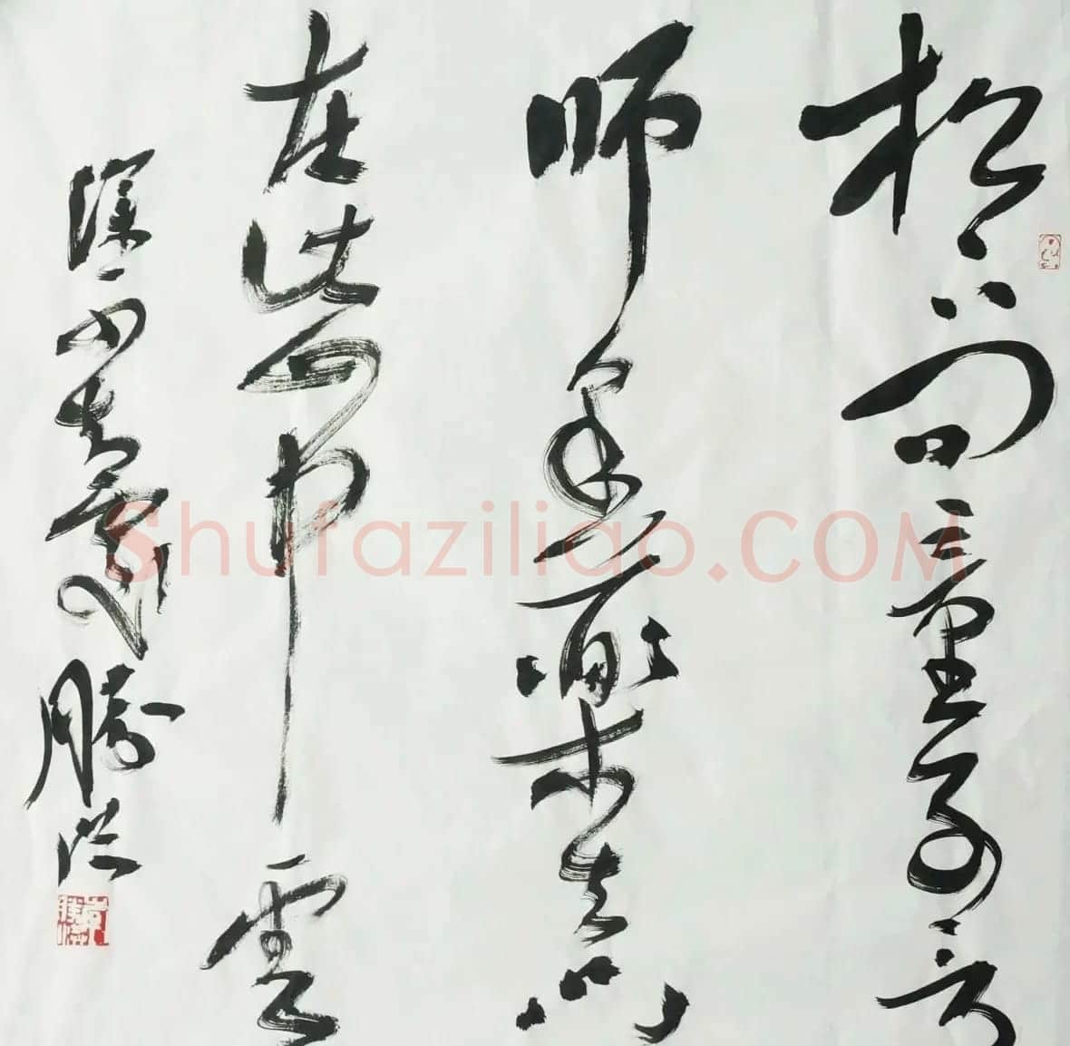 李胜洪最新草书书法作品欣赏 | 软笔书法作品