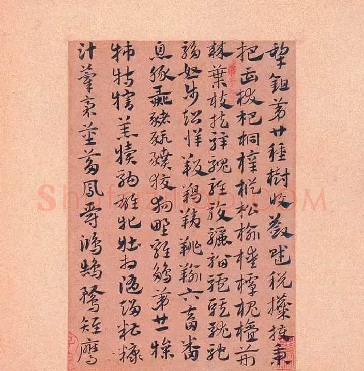赵孟頫56岁章草《急就章》上海博物馆藏 | 书法名家作品鉴赏