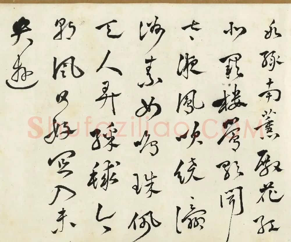 传明仇英乞巧图：宫中女子过七夕 | 传世书法作品精选