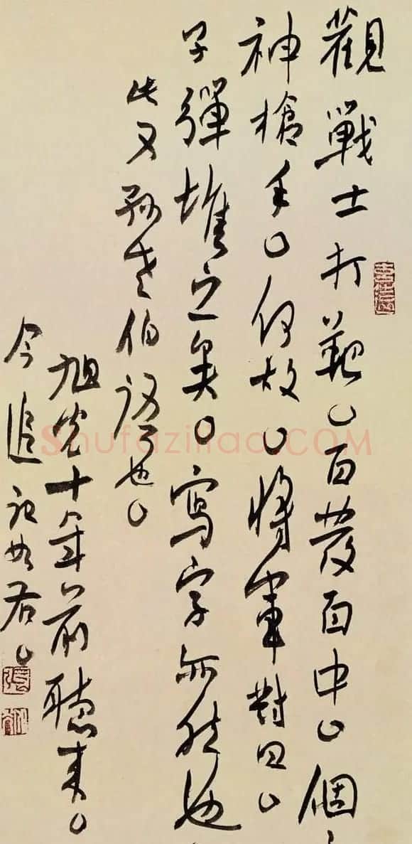 张旭光行草书法作品欣赏 | 书法作品赏析
