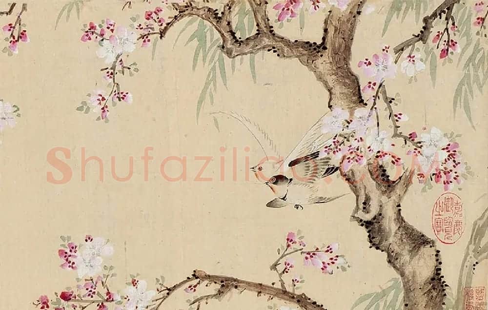 文徵明书画《新燕篇诗意》卷 | 传世书法作品精选
