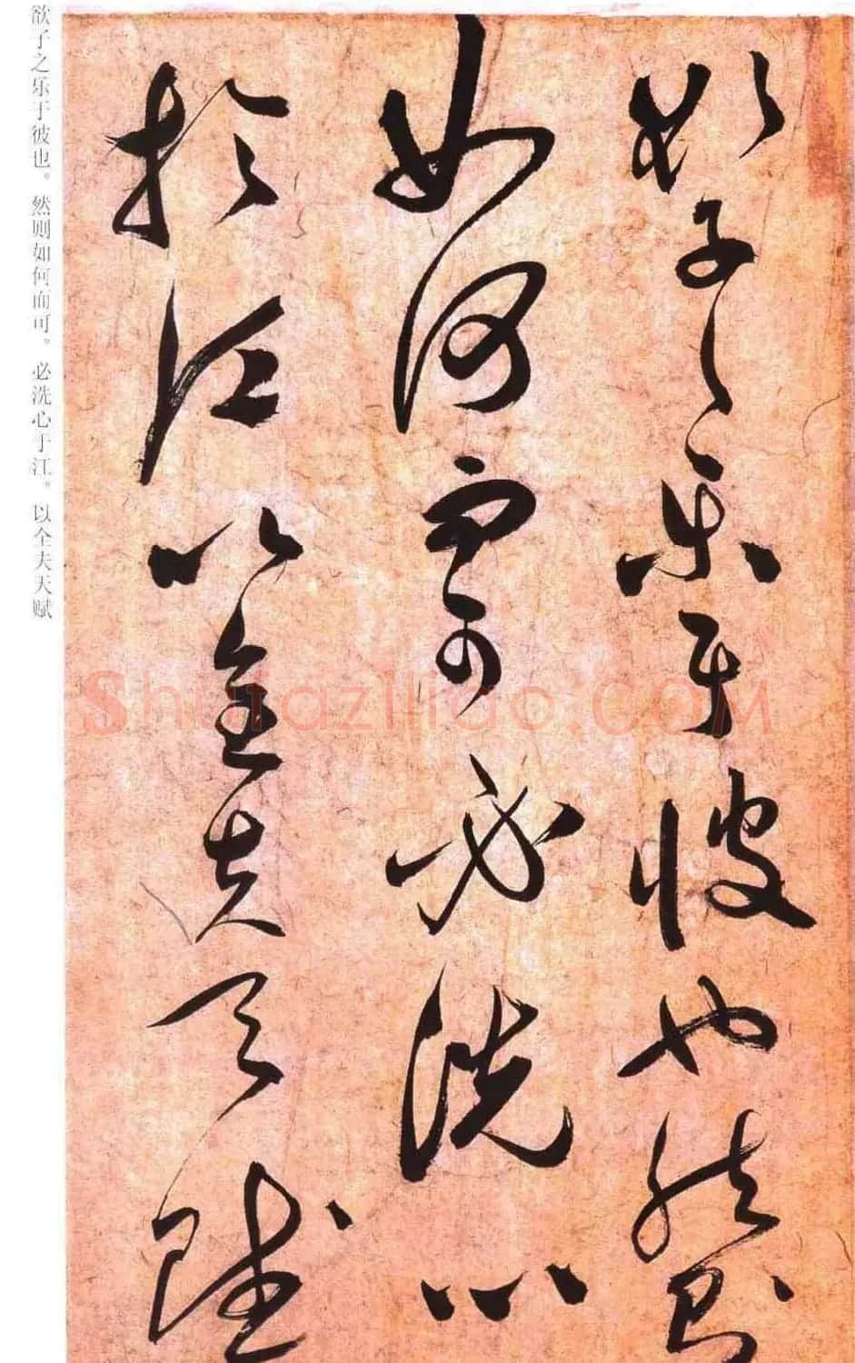 祝允明草书书法赏析《云江记》 | 名家书法作品赏析