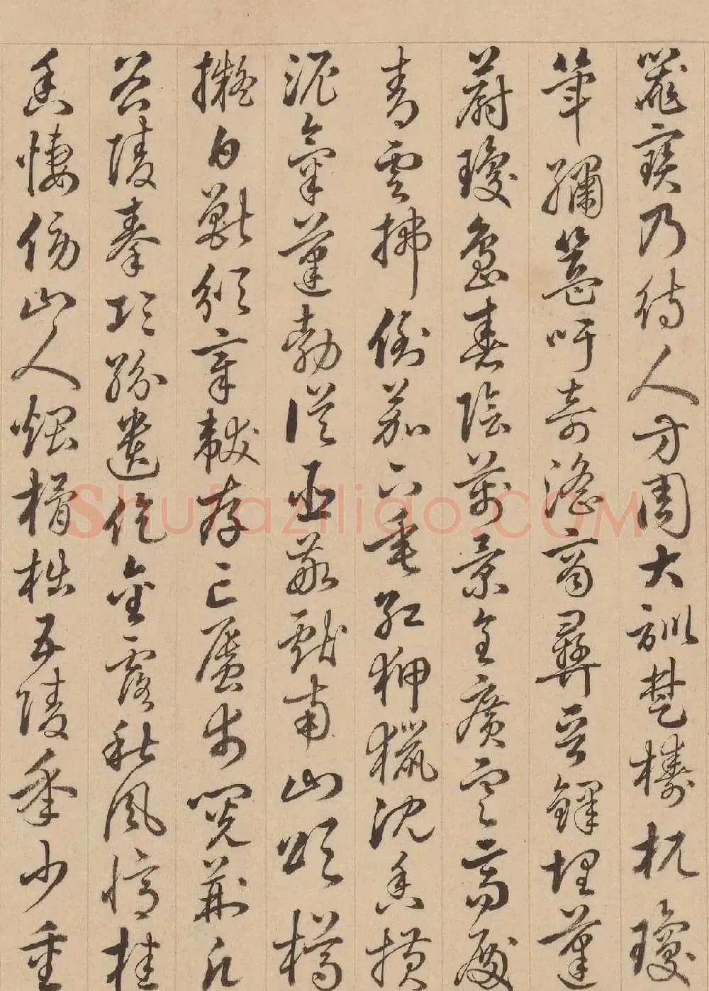 汪由敦草书《御制玉瓮歌》 | 名家书法作品精选