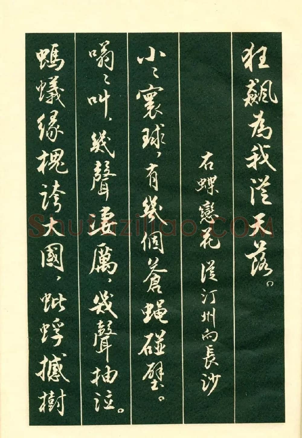 书法字帖《毛主席诗词行书帖》 | 软笔行书字帖