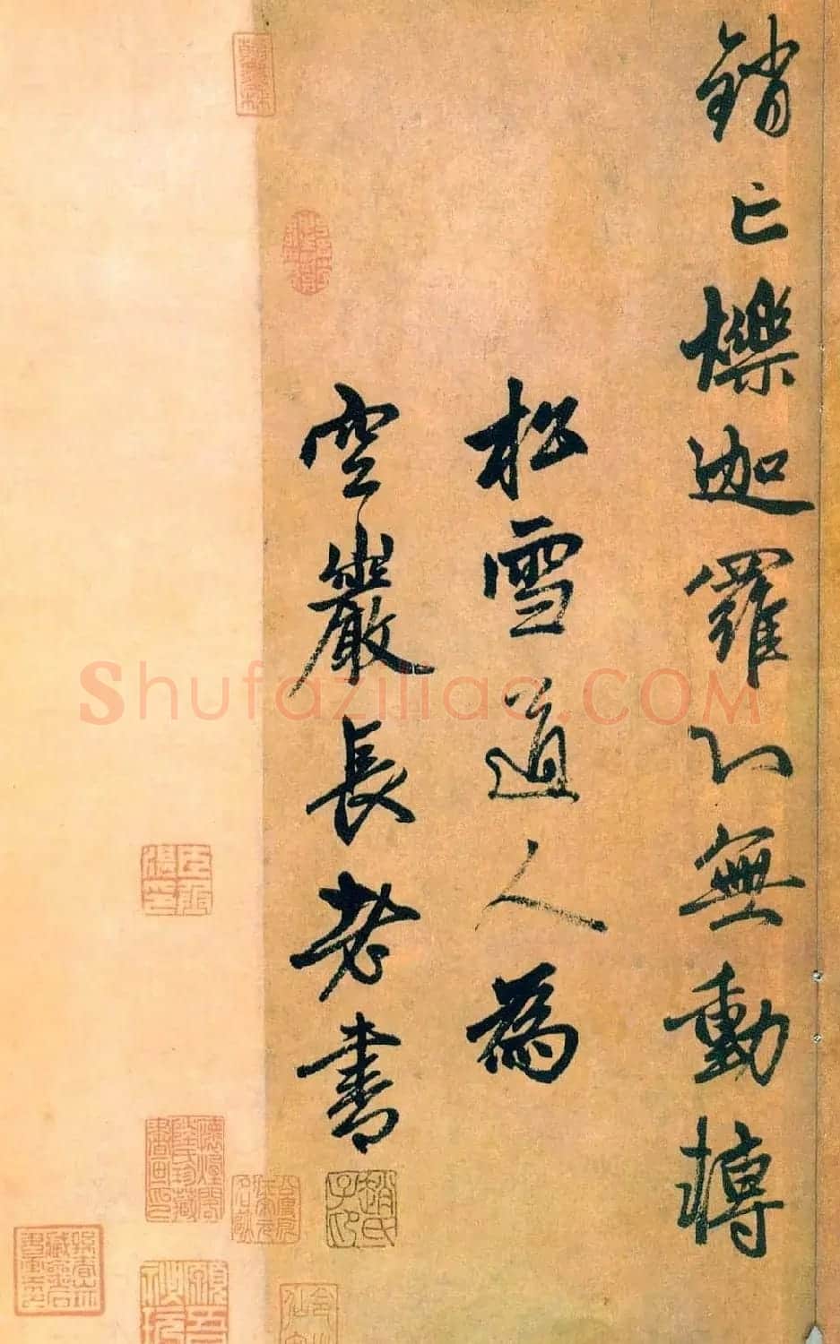 赵孟頫书法艺术《杂书帖选》 | 名家书法作品赏析
