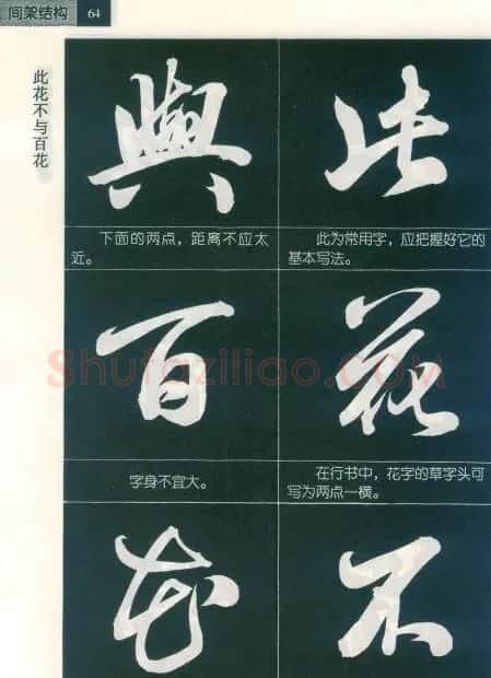 田英章字帖欣赏《毛笔行书笔法教程》2 | 软笔行书字帖