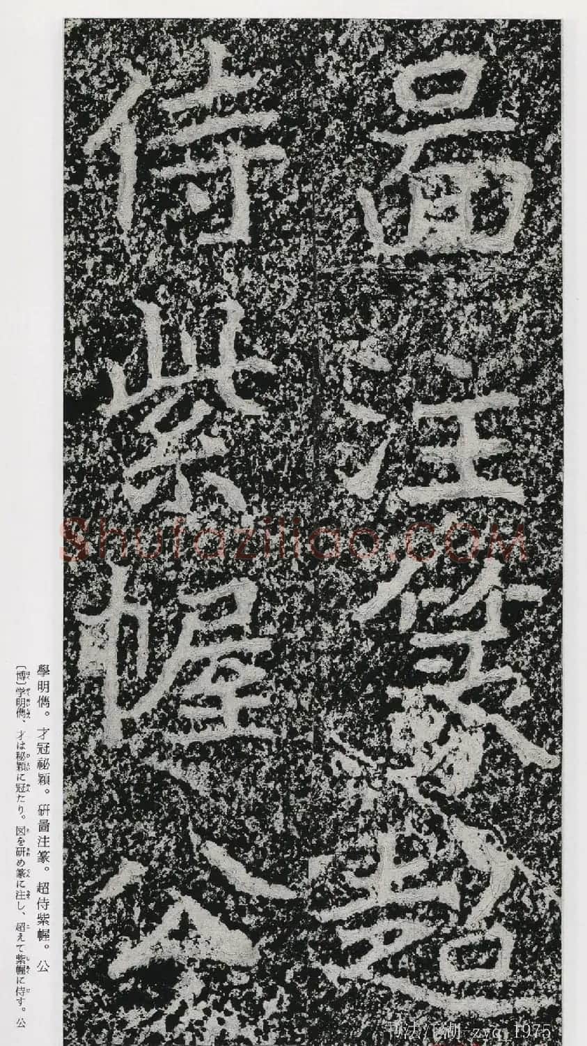 北魏郑道昭楷书《郑羲下碑》二玄社版 | 书法碑帖