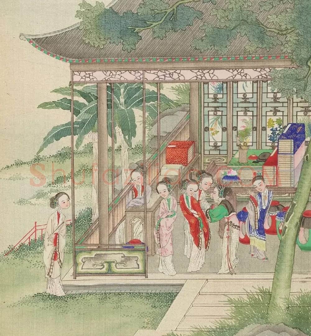清代盛昱小楷录《红楼梦赋图册》 | 传世书法作品精选