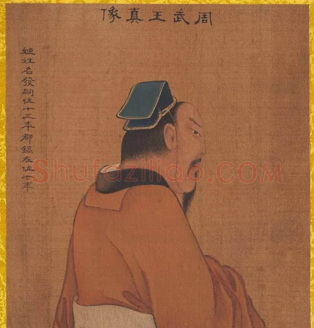 清代姚文翰绘画欣赏《历代帝王像》 | 传世书法作品欣赏