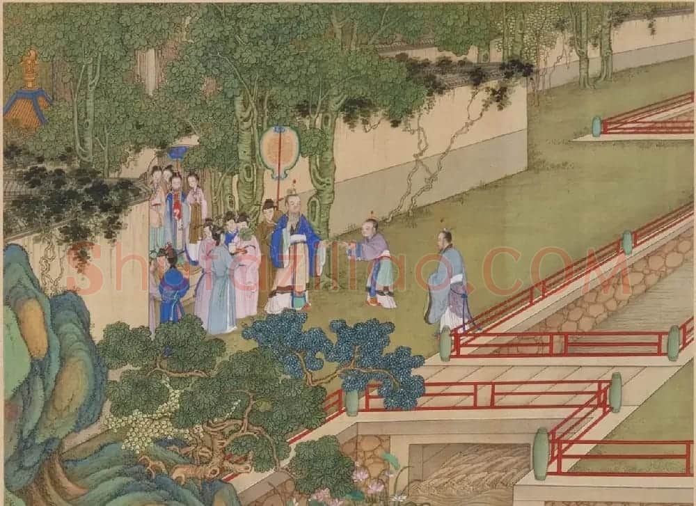 张若霭书法冷枚养正图合册 | 传世书法作品赏析