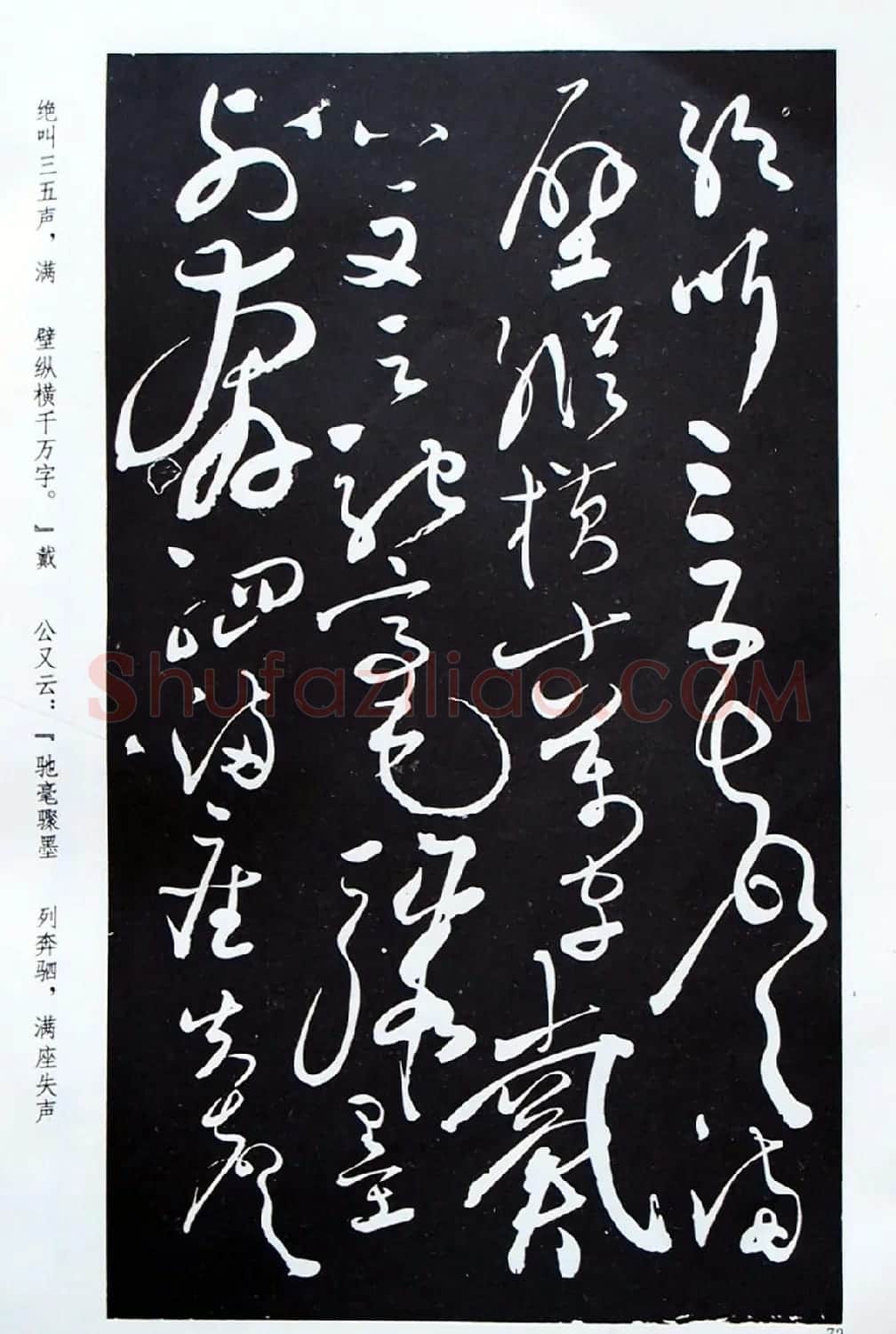 《怀素草书自叙帖》蜀中石氏藏本 | 毛笔草书字帖
