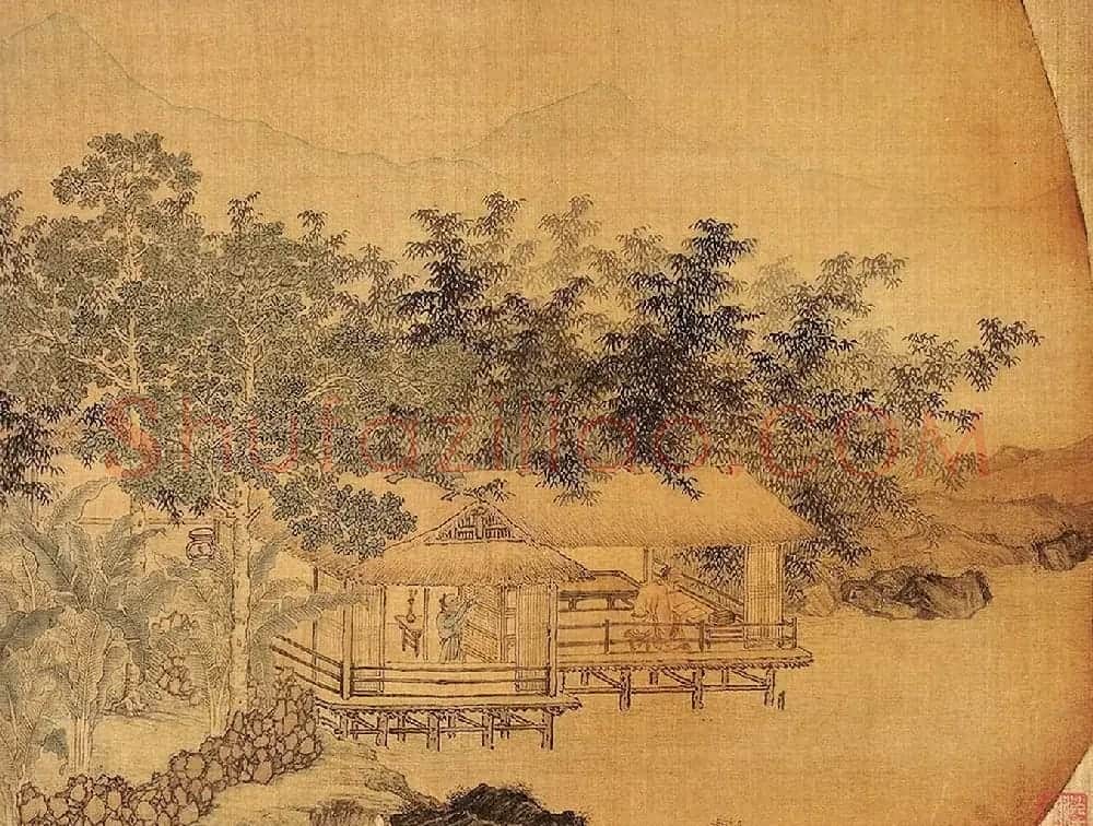 唐寅王守仁书画合册《山静日长图》 | 传世书法作品赏析
