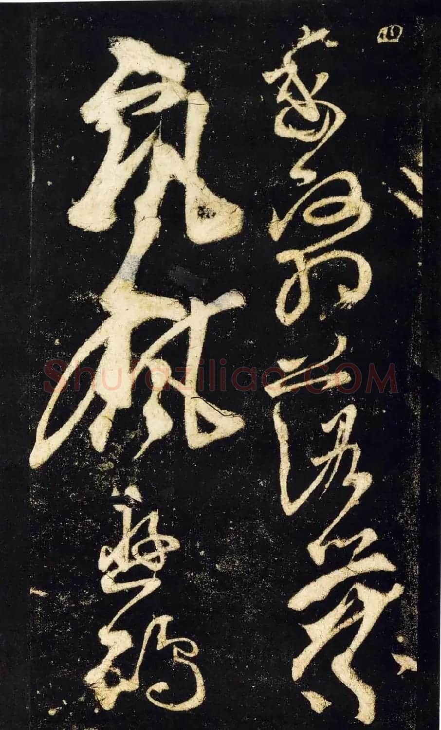 张旭狂草书法《张旭草书断千文》 | 软笔草书字帖