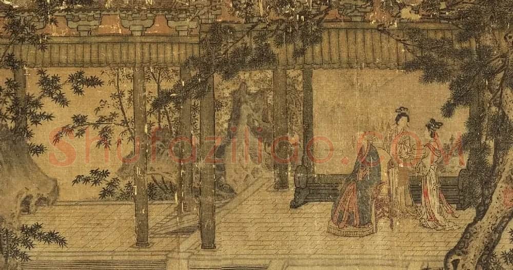 宋高宗楷书《女孝经》马和之补图绢本 | 传世书法作品精选