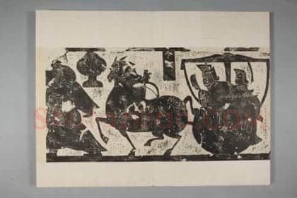 武氏祠·前石室画像题字册 | 故宫铭刻类藏品