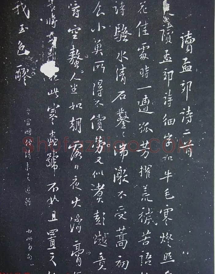 《宋拓西楼苏帖东坡书髓》第三册匋斋旧藏本 | 软笔书法作品
