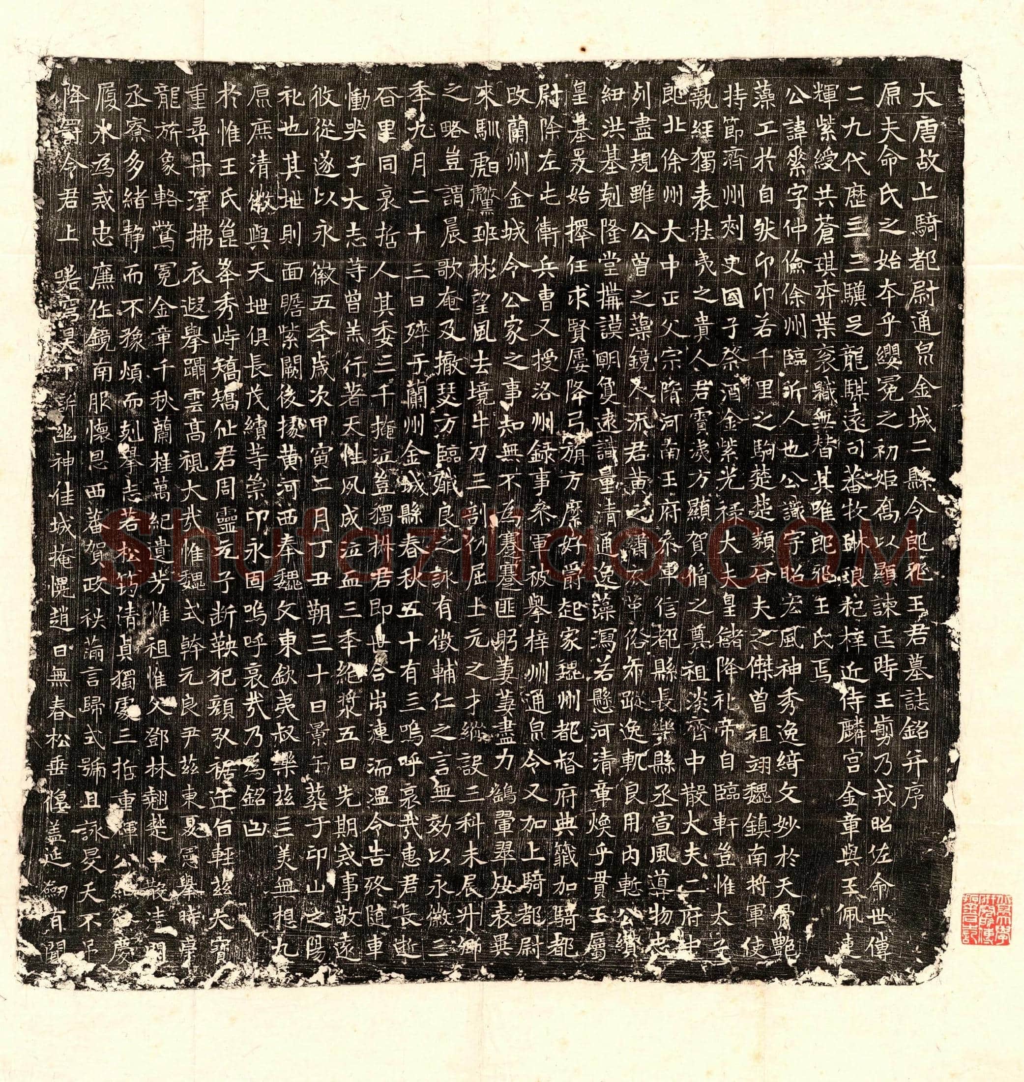 唐 王素 墓誌