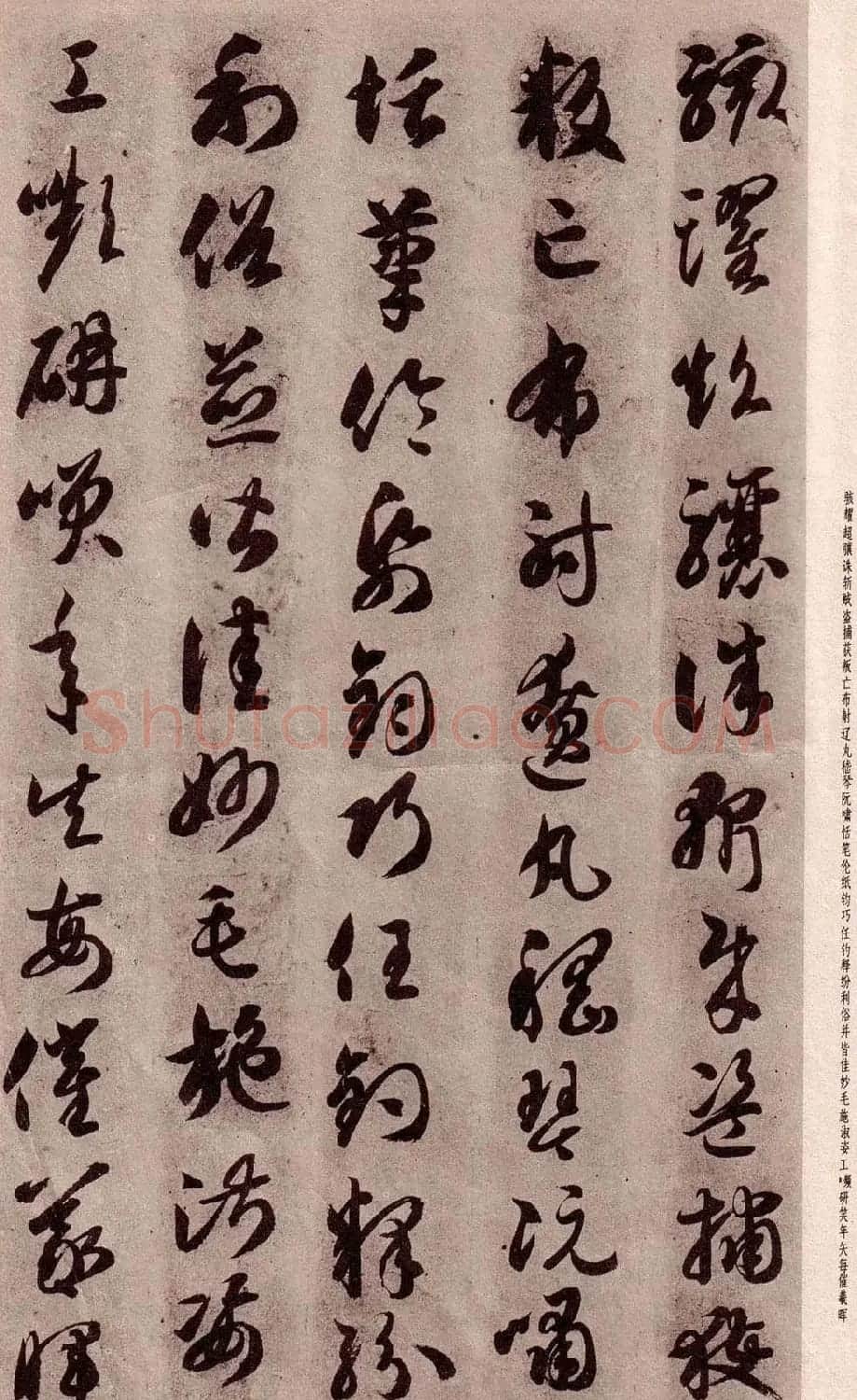 智永书法字帖《草书千字文》 | 软笔草书字帖