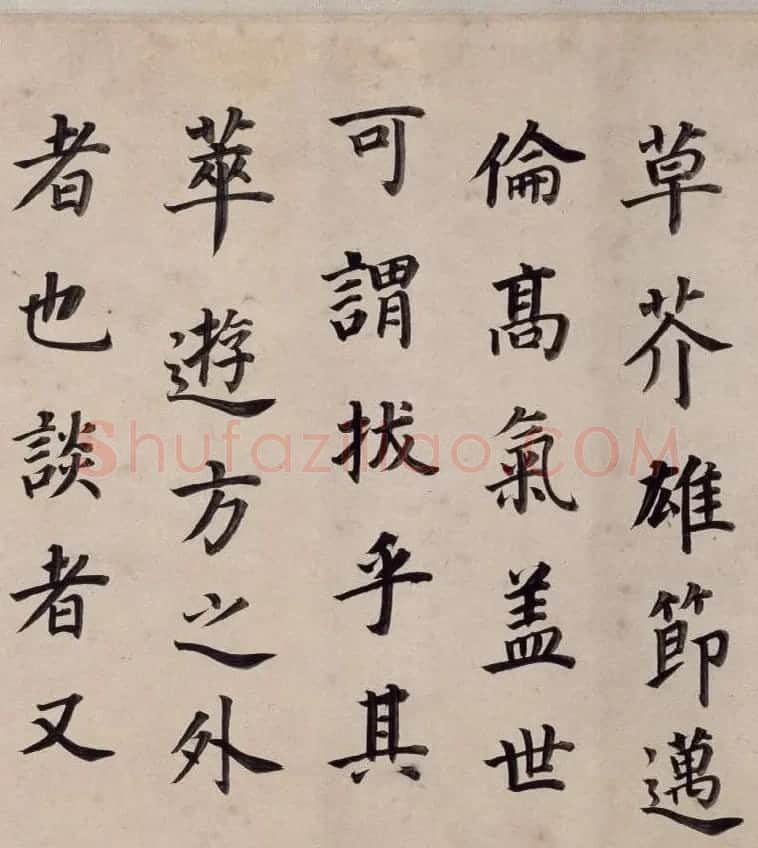 董其昌52岁楷书东方朔画像碑赞卷 | 书法长卷