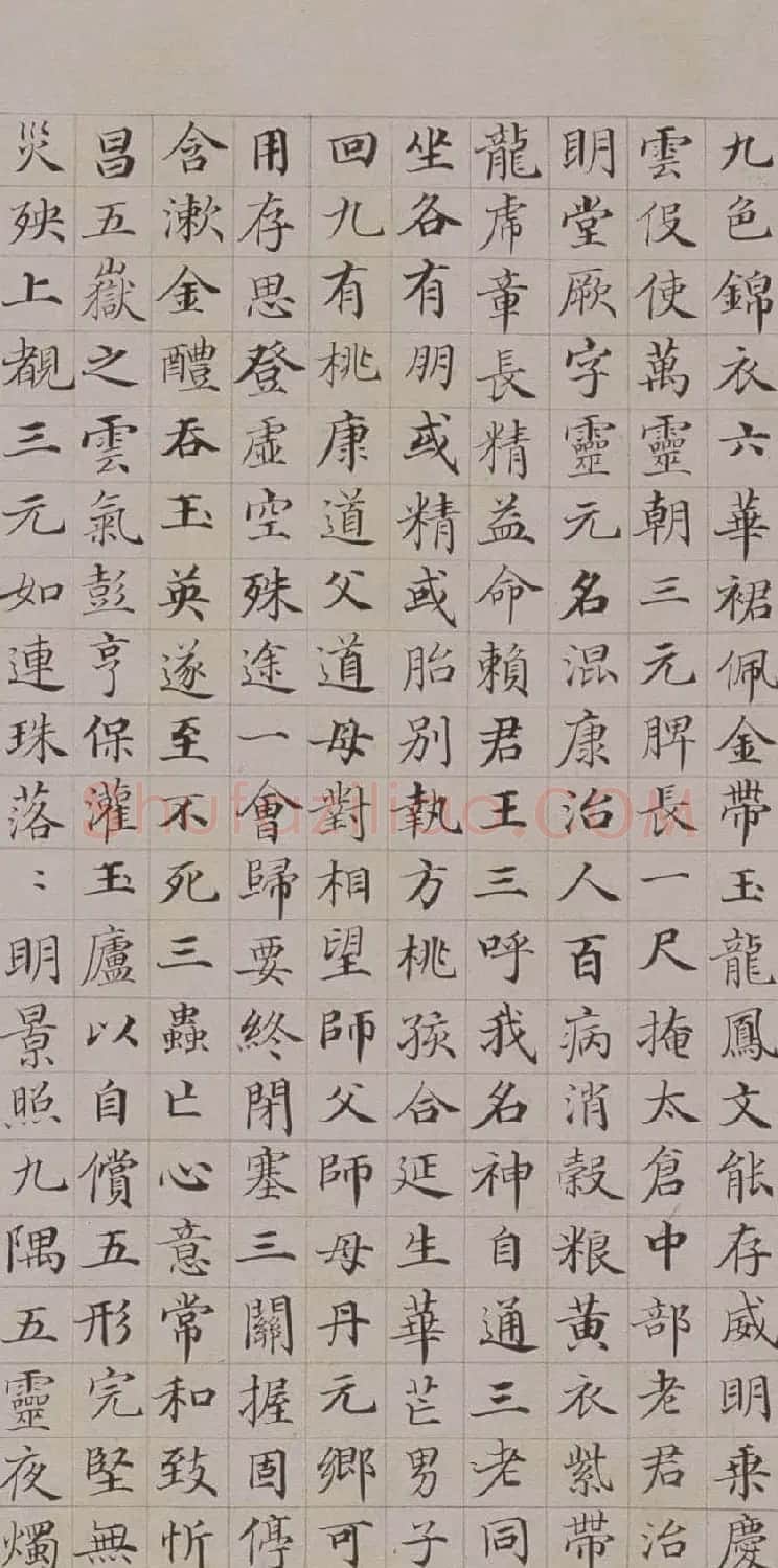 清代郭尚先楷书欣赏《黄庭内景经》卷 | 书法作品精选