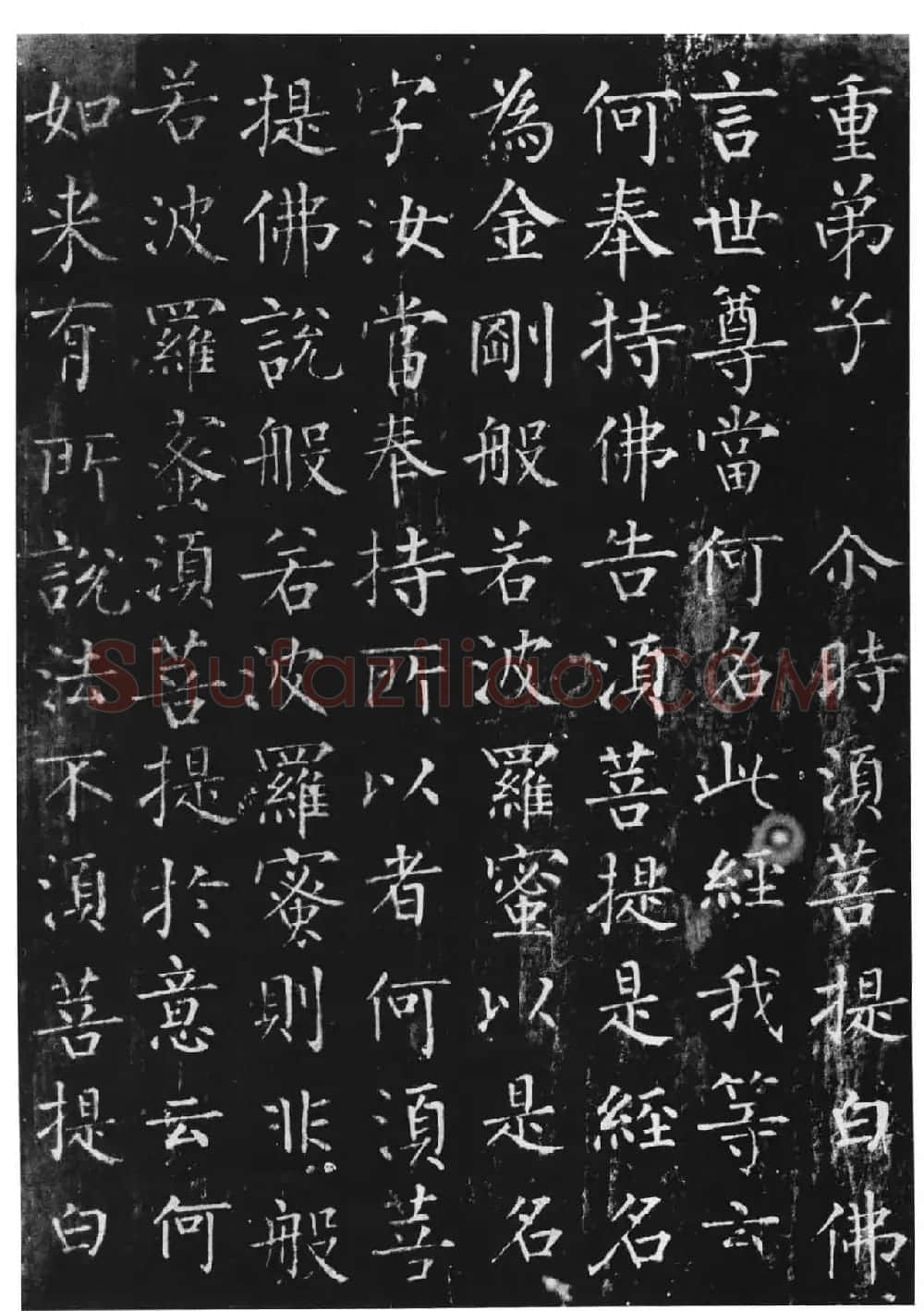 柳体楷书字帖《柳公权金刚经》 | 软笔楷书字帖