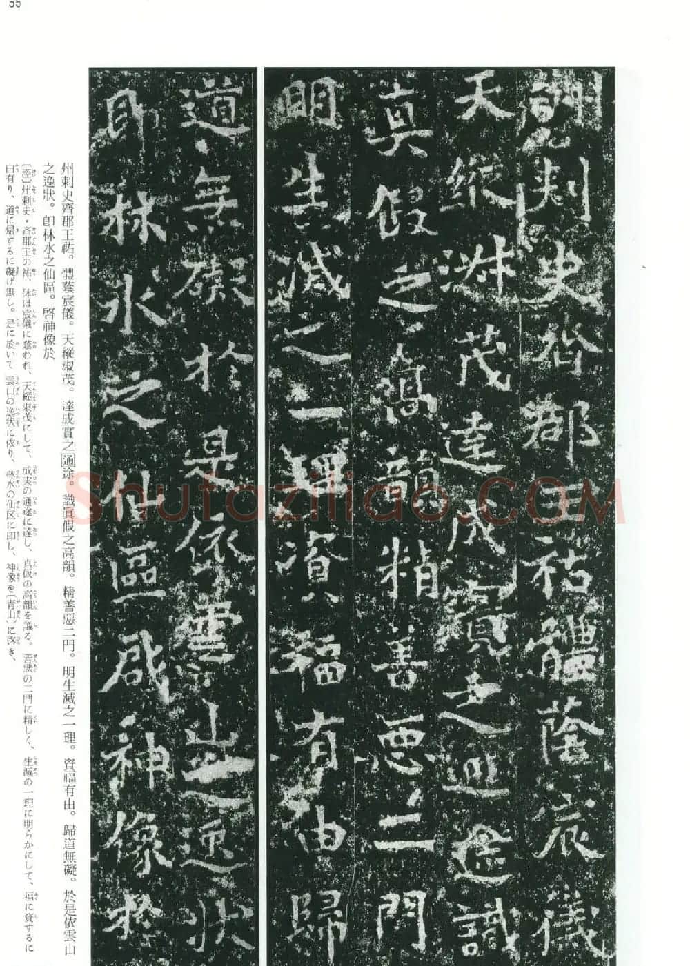 魏碑书法精品《龙门二十品》下册二玄社版 | 书法碑帖
