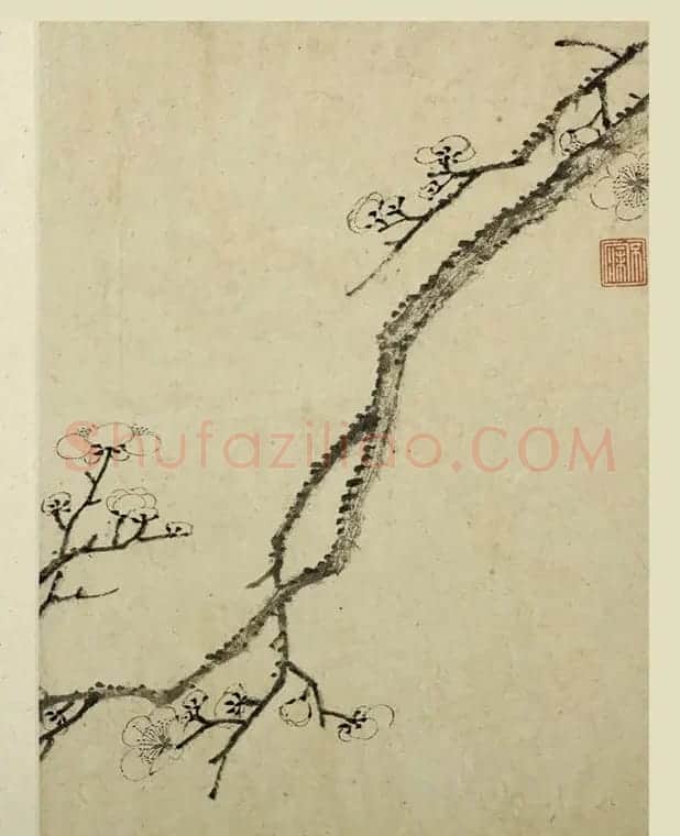 清代金俊明书画欣赏《梅花图册》 | 传世书法作品鉴赏