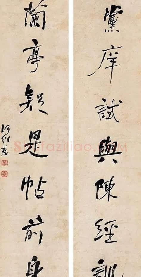 清代书法家何绍基书法对联欣赏 | 名家书法作品精选
