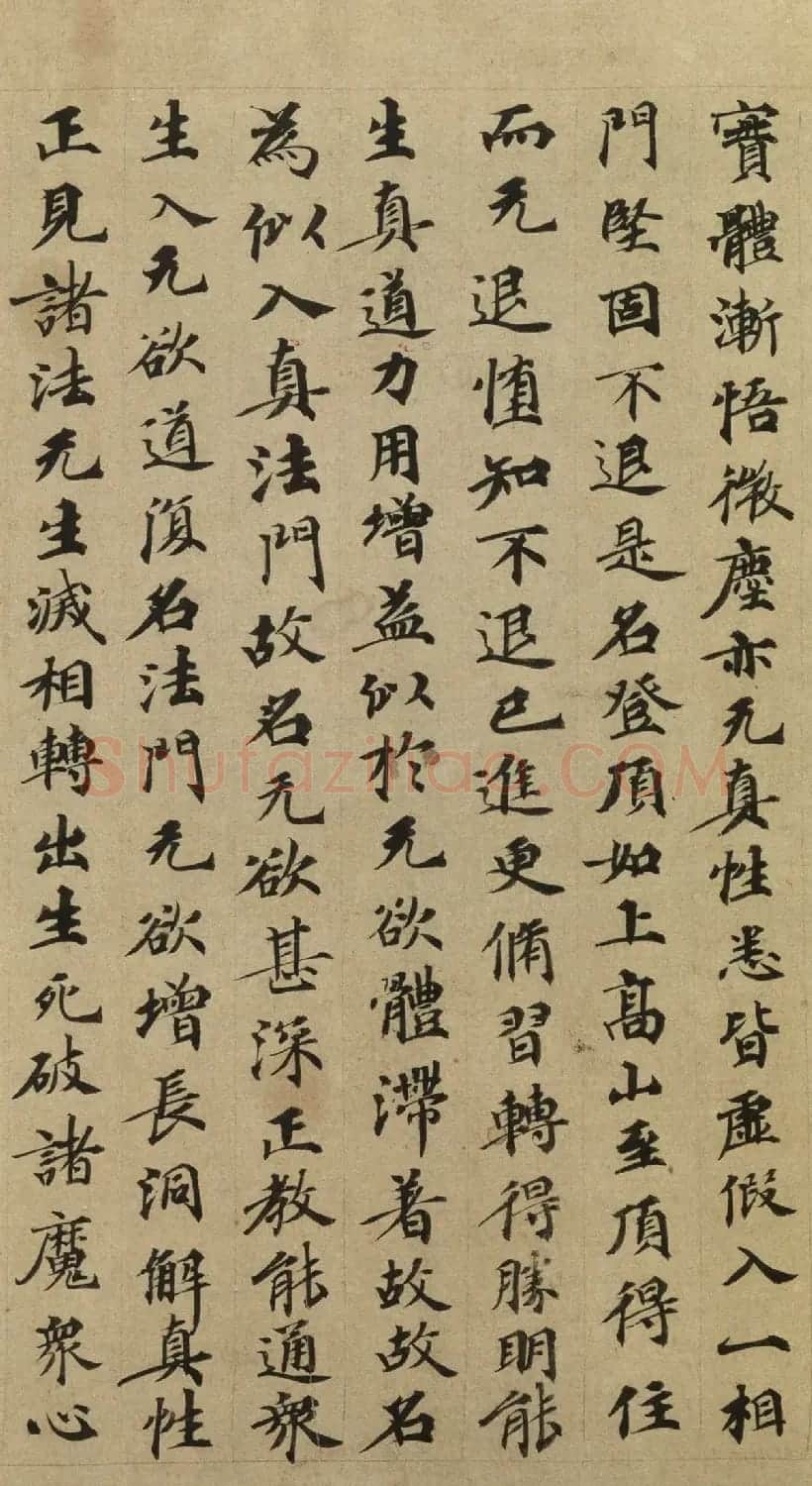 唐代楷书写经卷《太玄真一本际经》 | 敦煌写经赏析