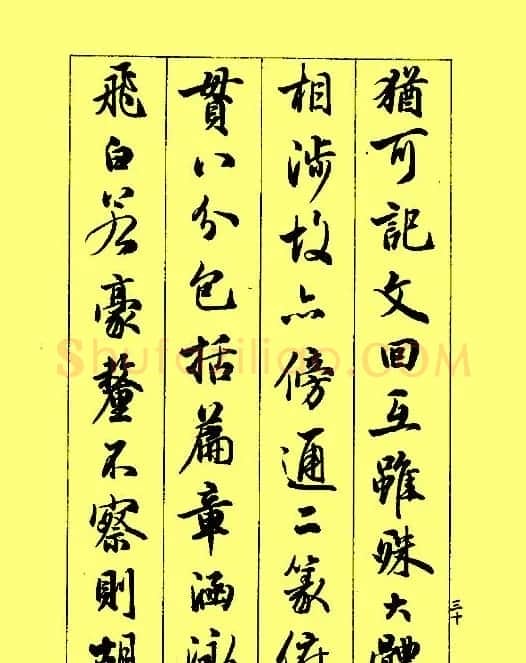 梁鼎光行书欣赏《孙过庭书谱》 | 软笔行书字帖