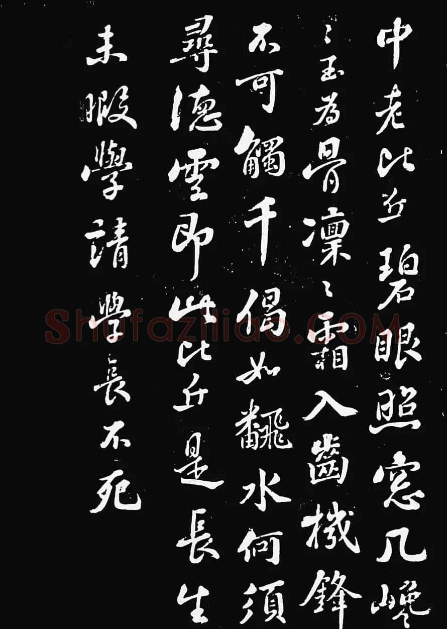 苏子瞻行书拓本欣赏《妙高台》 | 毛笔书法作品