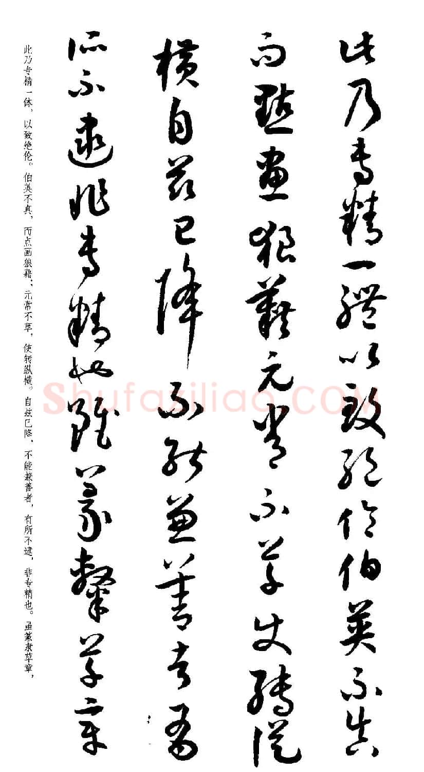 名家草书字帖《潘伯鹰临书谱》 | 毛笔草书字帖