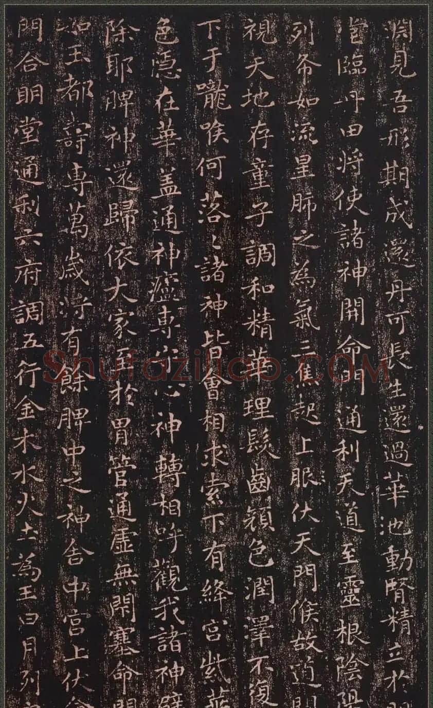 王羲之书法小楷欣赏《黄庭经》 | 名家书法作品精选