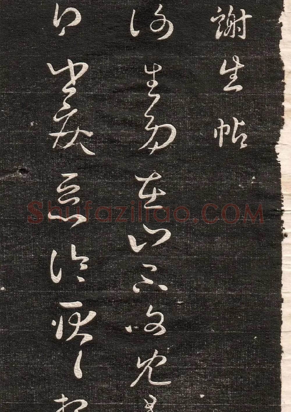 王羲之字帖《眉寿堂二王法帖卷三》 | 软笔草书字帖