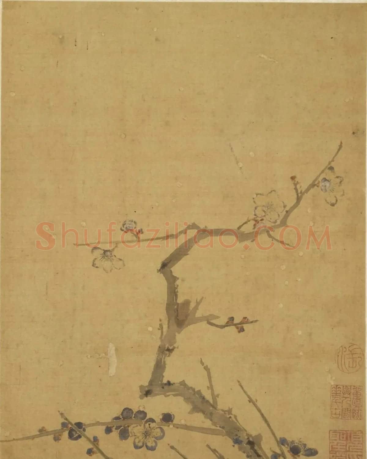 王文治书法题项圣谟花卉册 | 传世书法作品赏析